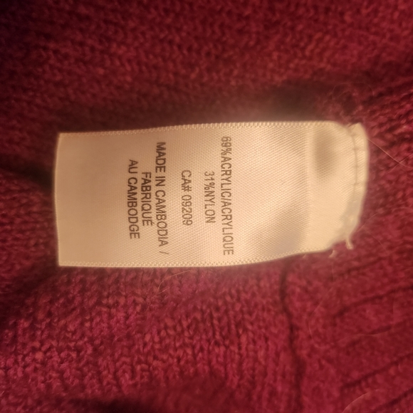 Purple oversized Cleo sweater - Picture 7 of 9